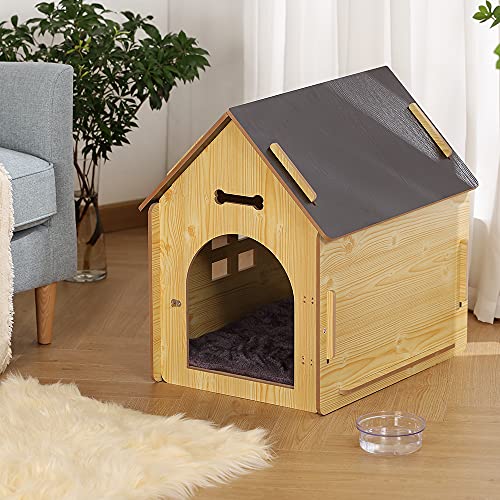 Wooden Pet House for Indoor Use, Easy Assemble