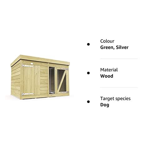 6x4 ft Spacious Dog Kennel - Quick Delivery