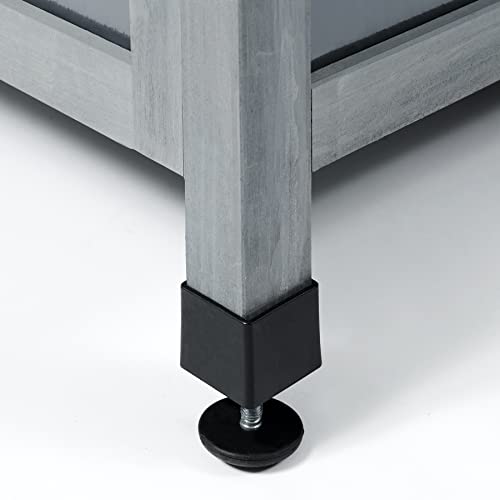 Feel Good Plastic Dog Kennel with Wooden Frame