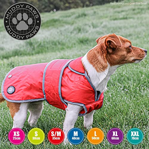 Ancol Muddy Paws Stormguard Coat - Poppy Red
