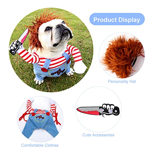 Festive Dog Costumes for Halloween and Christmas Parties