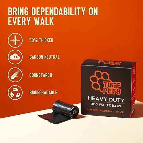 Tuff Eco Dog Poo Bags | Biodegradable Cornstarch Rolls