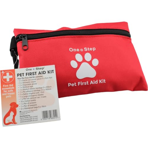 Pet Travel First Aid Kit: 28 Premium Items