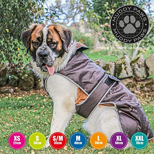 Ancol Muddy Paws Stormguard Coat - Chocolate Large