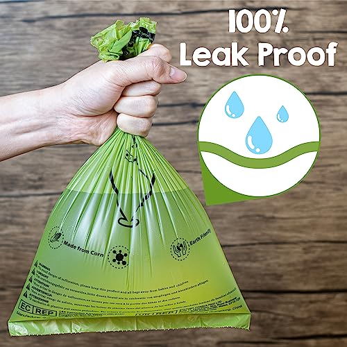YORJA 360 Extra Strong Biodegradable Dog Poop Bags