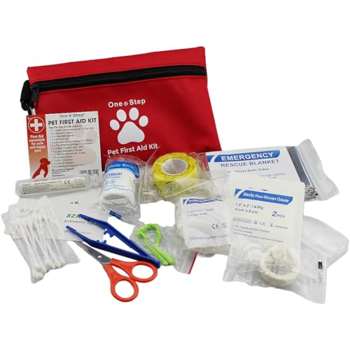 Pet Travel First Aid Kit: 28 Premium Items
