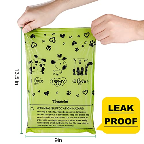 540 Count Biodegradable Poop Bags + Dispenser | Scented
