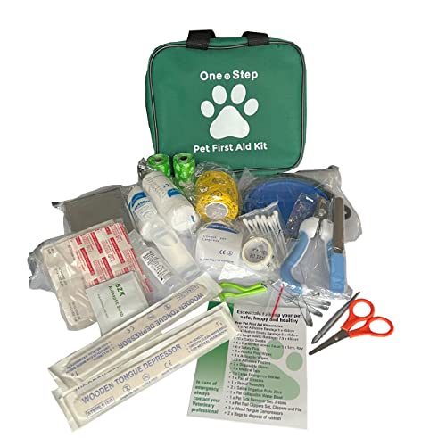 Pet First Aid Kit with 80+ Premium Items