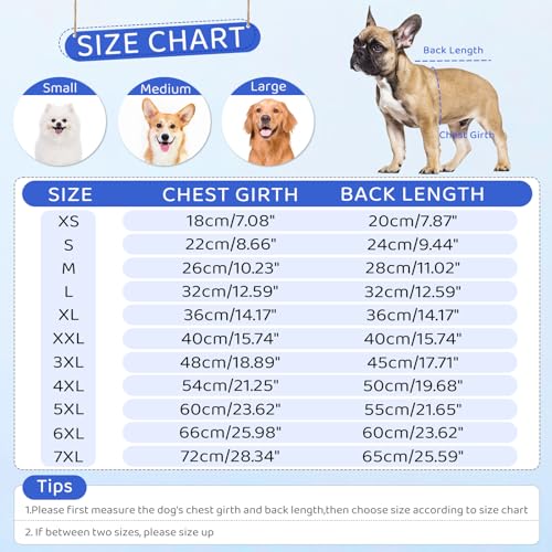 Waterproof Puffer Jacket with Harness for Small/Medium Dogs