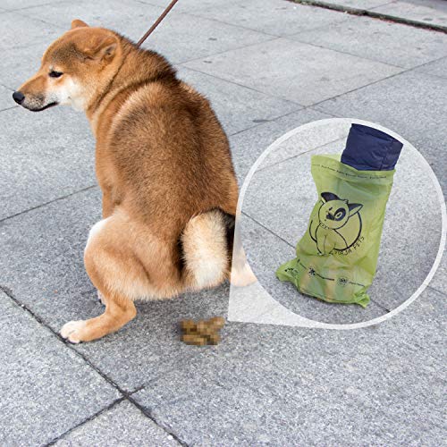 YORJA 360 Extra Strong Biodegradable Dog Poop Bags