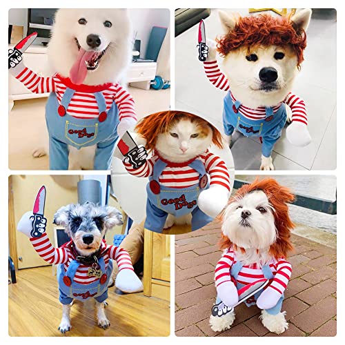 Festive Dog Costumes for Halloween and Christmas Parties