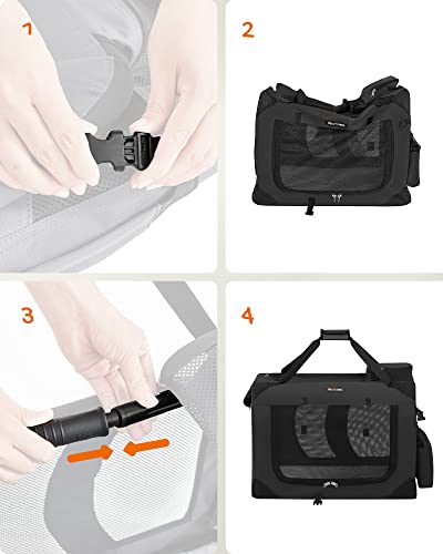 FEANDREA Folding Fabric Dog Carrier, 70 x 52 cm