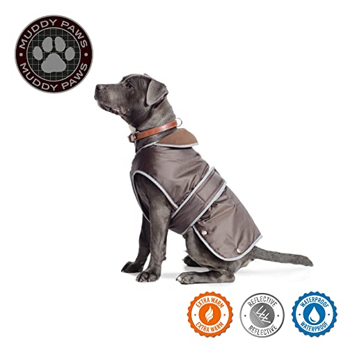 Ancol Muddy Paws Stormguard Coat - Chocolate Large