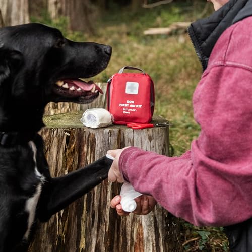 Compact Mountain Paws Dog First Aid Kit - Easy Carry