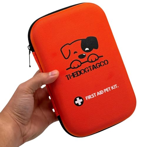TheDogTagCo Dog First Aid Kit - 40+ Health Supplies