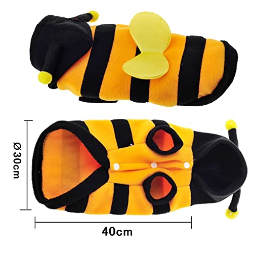 Small Bumble Bee Halloween Costume for Dogs