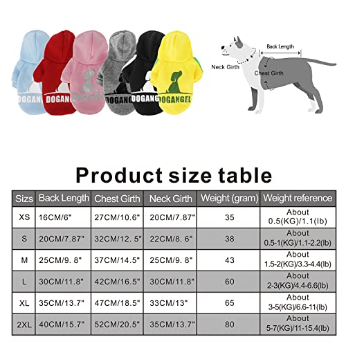 Stylish Dog Hoodie - Red, X-Small