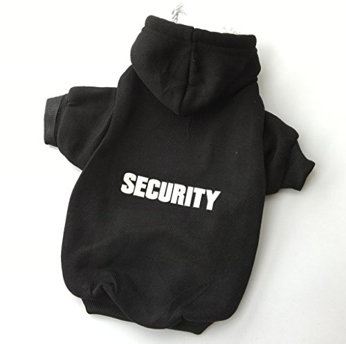 Cozy Black Dog Hoodie - Soft Cotton Fleece