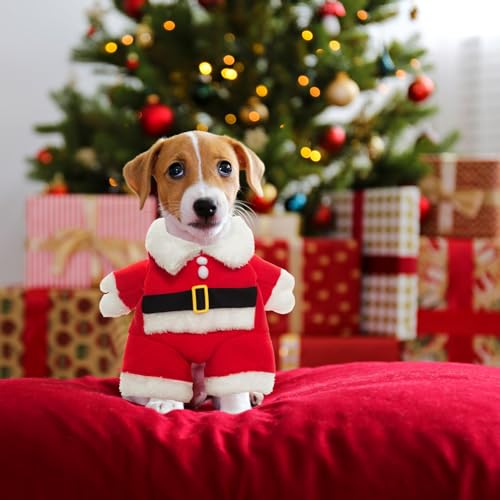 Santa Claus Dog Christmas Costume Pet Clothes Outfits