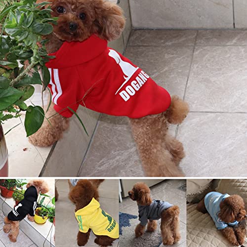 Stylish Dog Hoodie - Red, X-Small
