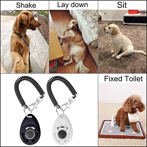 Acehome 2pk Dog Training Clickers - Big Button, Effective Tool