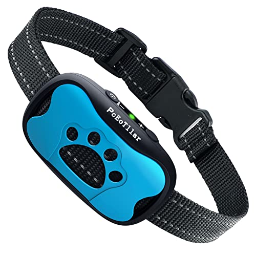 Rechargeable Anti Barking Collar for Dogs - Blue