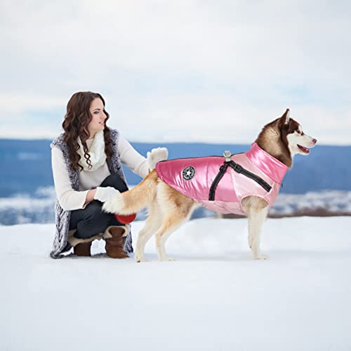 Winter Dog Coat Waterproof Puppy Jacket for Small/Medium Dogs