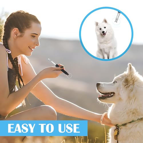 Dog Training Set: Whistle & Clicker for Professional Training