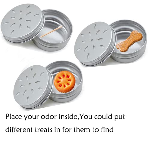 Dog Scent Training Box Set: 6-Pack Scent Work Containers