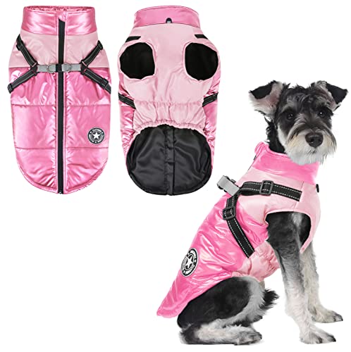 Winter Dog Coat Waterproof Puppy Jacket for Small/Medium Dogs