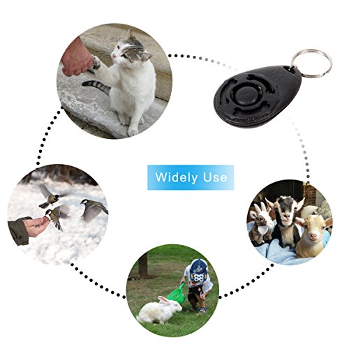 Diyife Dog Clicker: 4 PCS Multi-Color Training Kit