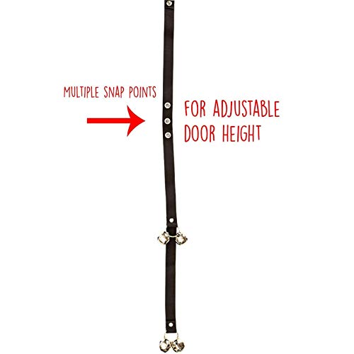 ADOGO Dog Potty Training DoorBells - Length Adjustable