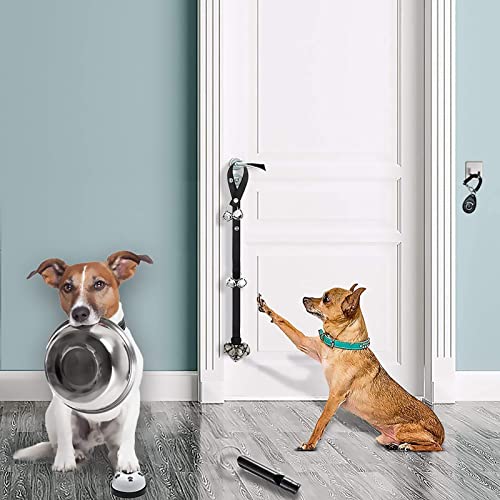 Dog Bell Set with Training Clicker & Whistle