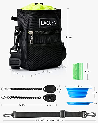 Adjustable Dog Training Treat Pouch with Clicker