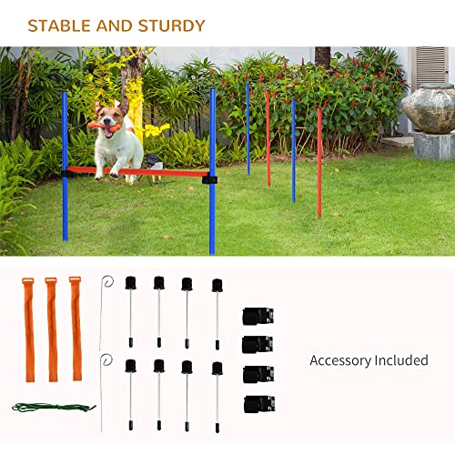 Adjustable Dog Agility Training Set