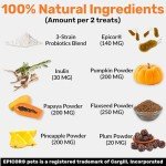 NutriPaw Digestive Treats for Dogs' Gut Health