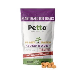 Natural Hypoallergenic Dog Treats with Turmeric & Carrot