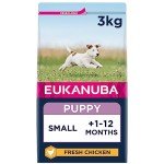 Eukanuba Dry Puppy Food for Small Breeds 3kg