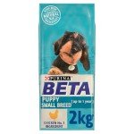 Beta Dry Dog Food for Small Dogs, Chicken 2kg