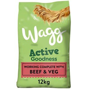 Beef & Veg Dry Food for Active Dogs 12kg