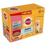 Pedigree Puppy Wet Food Jelly Meat Selection 12x100g