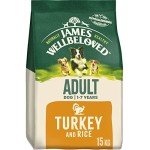 James Wellbeloved Turkey & Rice Dry Dog Food 15kg