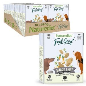 Naturediet Senior-Lite Wet Dog Food Pack 18