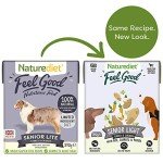 Naturediet Senior-Lite Wet Dog Food Pack 18