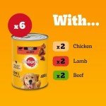 Pedigree Mixed Selection Wet Dog Food, 6-Pack