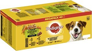 Pedigree Adult Wet Dog Food Mega Pack 40 Pouches