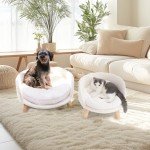 BingoPaw Elevated Pet Sofa Chair Bed