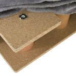 Plush Covered Dog Stairs - Gentle on Joints