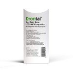 Bayer Drontal Tasty Wormer Tablet for Dogs