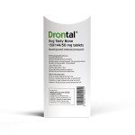 Bayer Drontal Tasty Wormer Tablet for Dogs